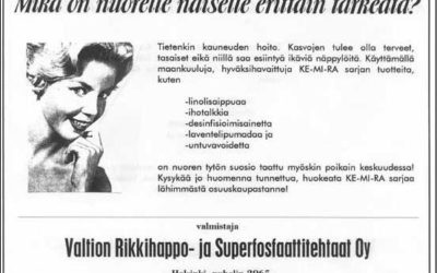 Valtion rikkihappo- ja superfosfaattitehtaiden (Kemira) perustaminen