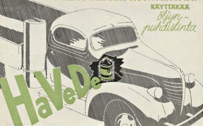 Kotimainen tervaöljy otettiin käyttöön voiteluaineiden tuotannossa jatkosodan aikana