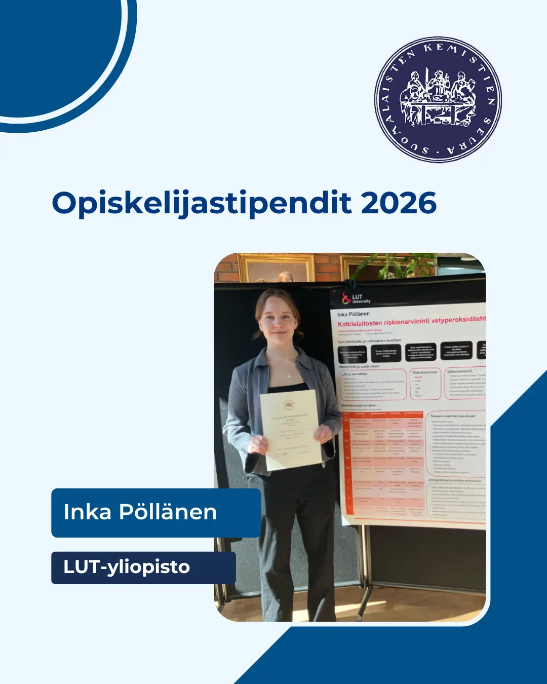 SKS stipendi Inka Pöllänen